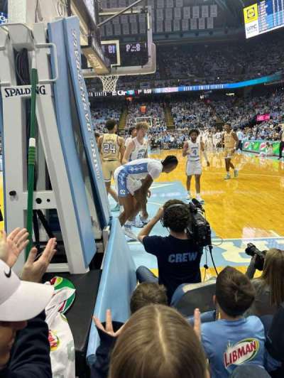 Dean E. Smith Center section 100