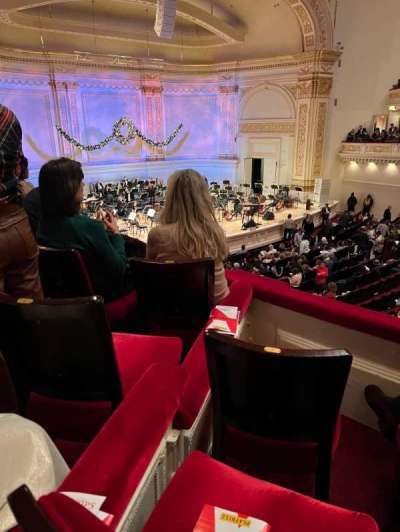 Carnegie Hall section Box 49