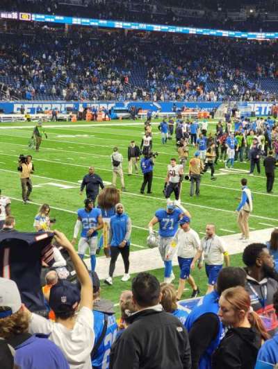 Ford Field section 101