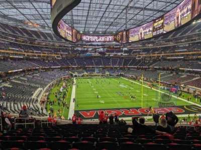 Sofi Stadium section 204
