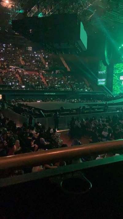 KIA Forum section 108