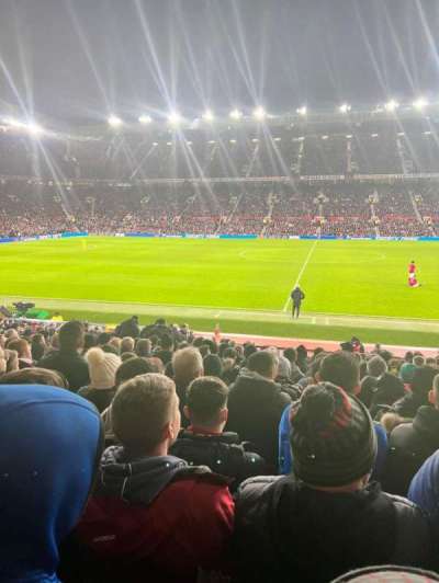 old trafford section S125