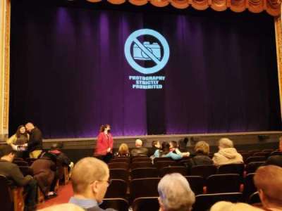 KeyBank State Theatre section Orchestra C