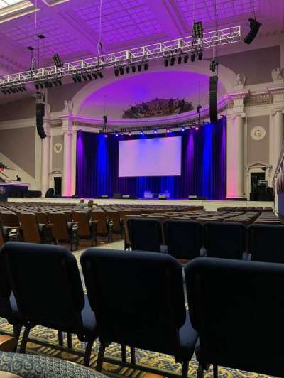 DAR Constitution Hall section Orchestra