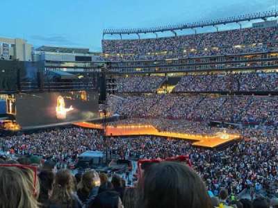 Gillette Stadium section CL6