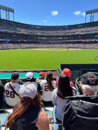 Oracle park section 143