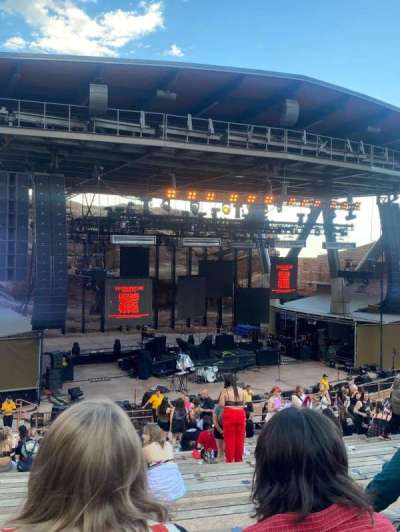 Red Rocks Amphitheatre section left