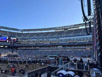 MetLife Stadium section 110