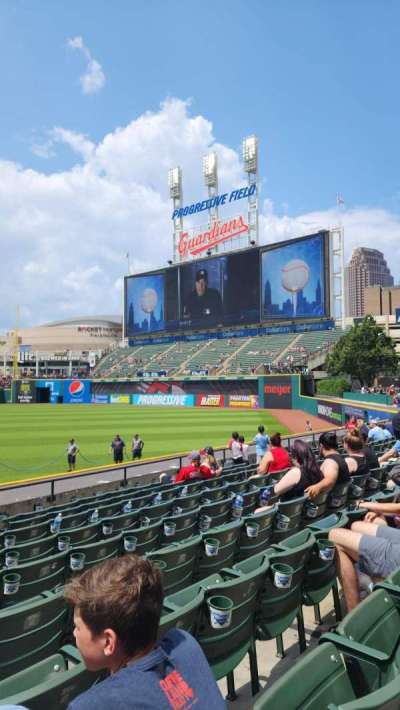 Progressive Field section 113