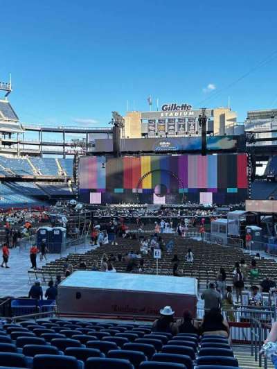 Gillette Stadium section 142