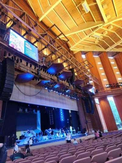 Filene Center section Prime Orchestra L
