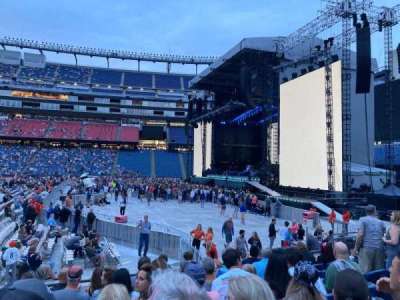 Gillette Stadium section 129
