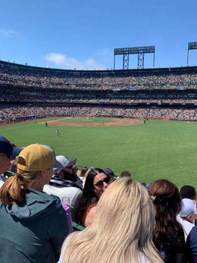 Oracle park section 146
