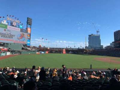 Oracle park section 129