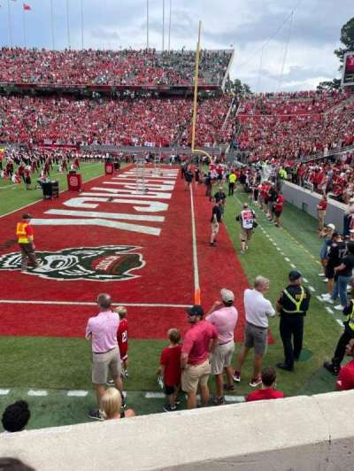 Carter-Finley Stadium section 17