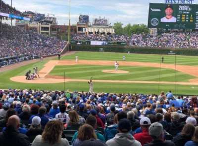 Wrigley Field section 222