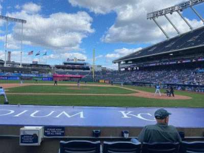Kauffman Stadium section 122