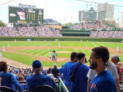 Wrigley Field section 218