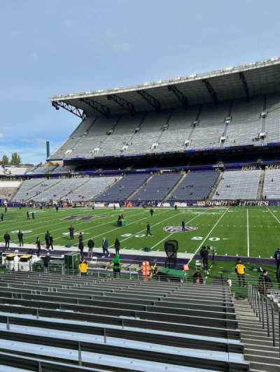 Husky Stadium section 104