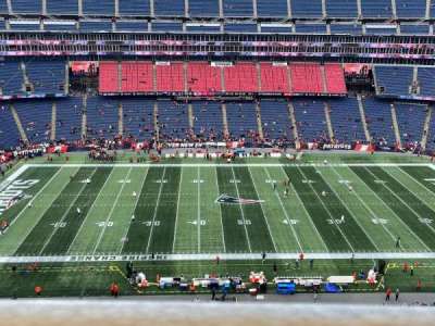 Gillette Stadium section 310