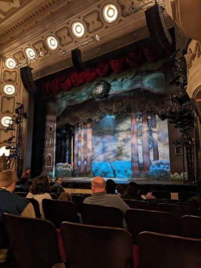 Studebaker Theatre section Orchestra