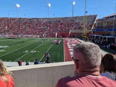 Memorial Stadium, Indiana section 2