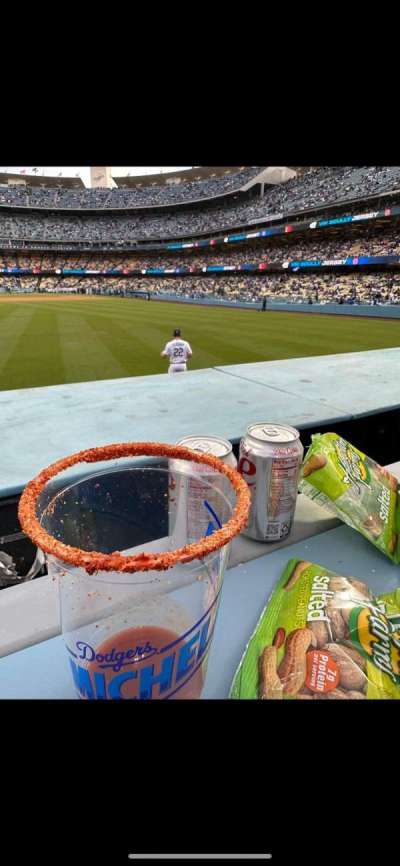 dodger stadium section LF