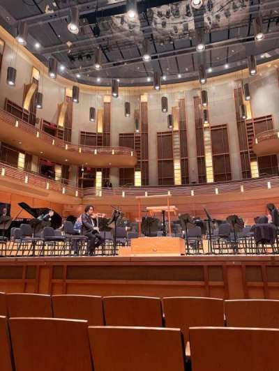 The Music Center at Strathmore section orchestra c