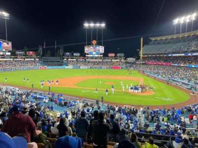 dodger stadium section 119LG