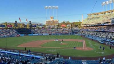 dodger stadium section 119LG