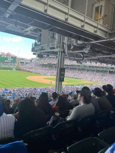 Wrigley Field section 206