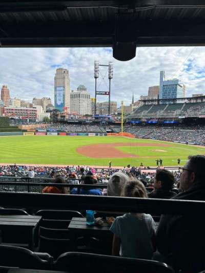 COMERICA PARK section 136a