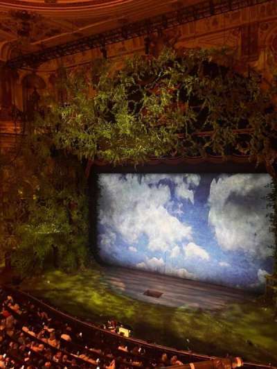 London Coliseum section Upper circle