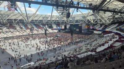 London Stadium section 202