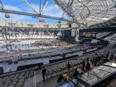 London Stadium section 210