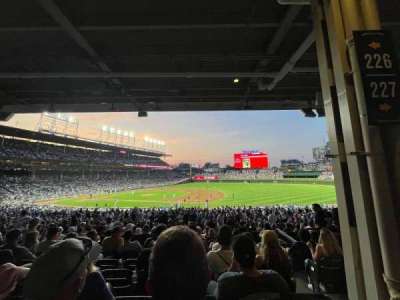 Wrigley Field section 226