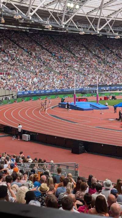 London Stadium section 154