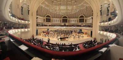 Orchestra Hall, Chicago section Box k