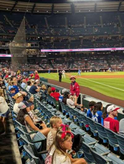 Angel Stadium section 130