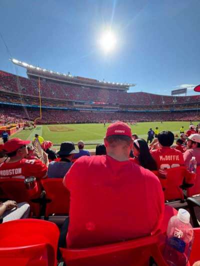 Arrowhead Stadium section 106