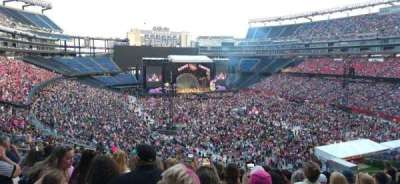 Gillette Stadium section 202