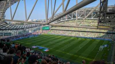 Aviva stadium section 521
