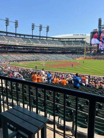 COMERICA PARK section 116B