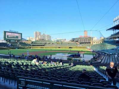 Wrigley Field section 215