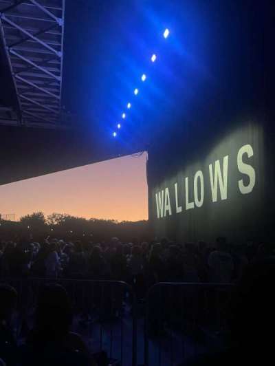 Michigan Lottery Amphitheatre section 100B