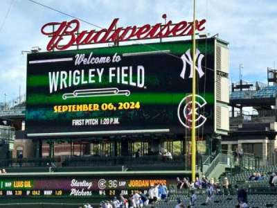 Wrigley Field section 125