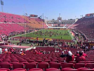 Los Angeles Memorial Coliseum section 113