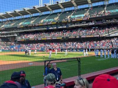 Progressive Field section 165