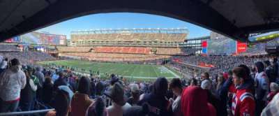 Gillette Stadium section 128