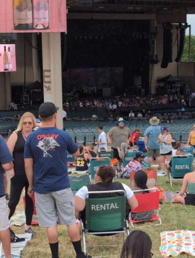 Ruoff Music Center section Lawn